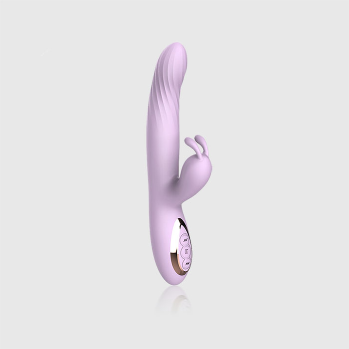 Clitoral Touch G-Spot Play Soft Silicone Rabbit Vibrator For Women Couples Pleasure