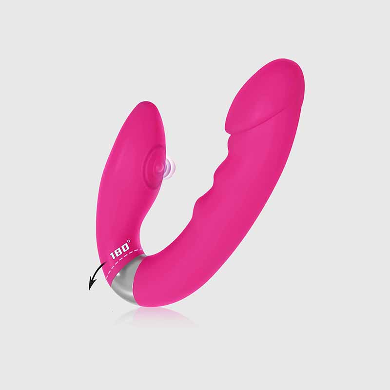 NEW 180 Degree Transformation Realistic Vibrating And Clit Flapping Vibrator