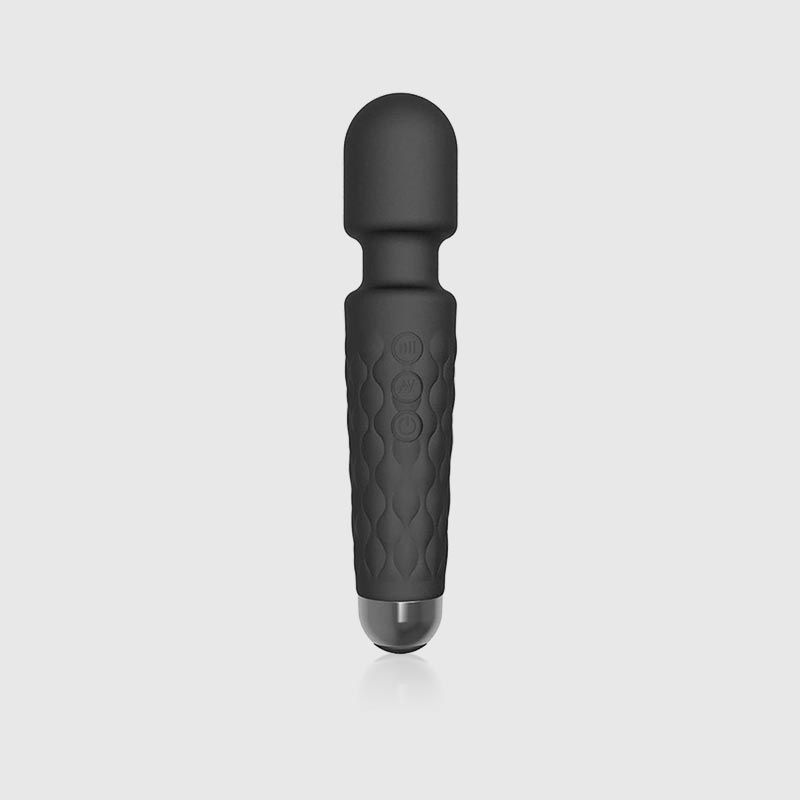 Glamour Dreaming Wand Massager Vibe in Black