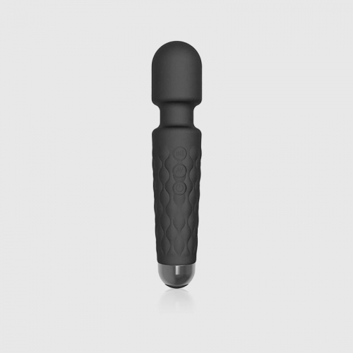 Glamour Dreaming Wand Massager Vibe in Black