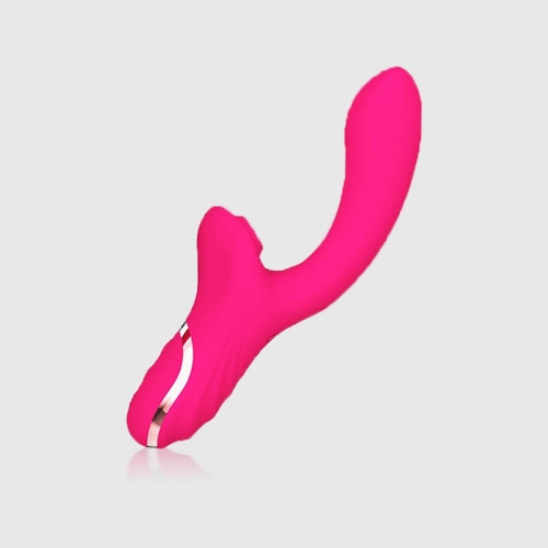 Adam Loves Clitoris Sucking Gspot Rabbit Vibrator in Rose Red