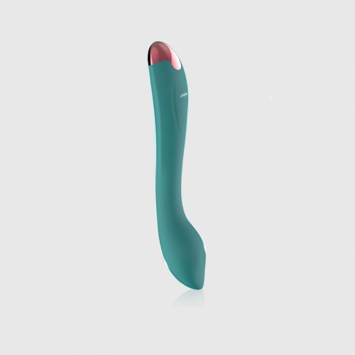 Clitoral Touching Gspot Finger Play Vibrator in Green