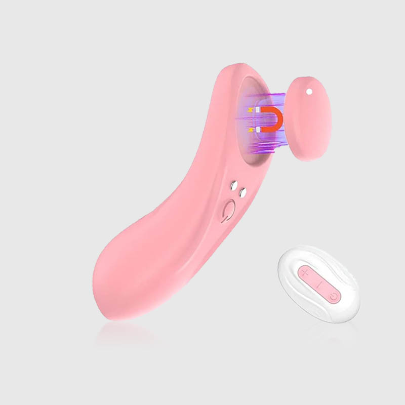 Remote Controlled Invisible Wearable Vibrator in Pink