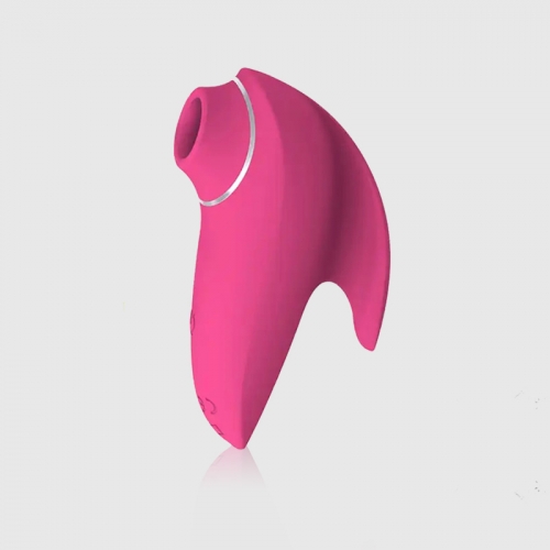 Luv Manta Ray Sucking Finger Vibrator in Rose Red